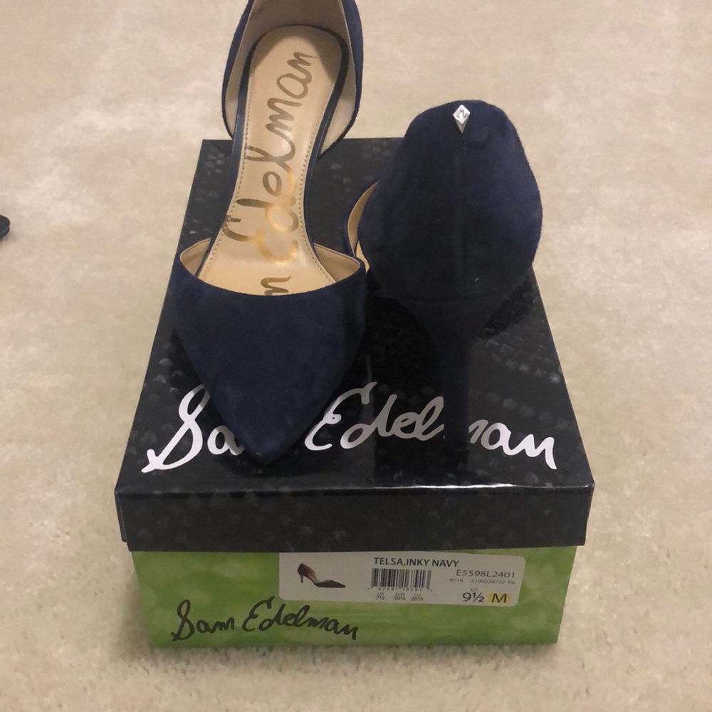 Sam Edelman Tesla Navy pump
